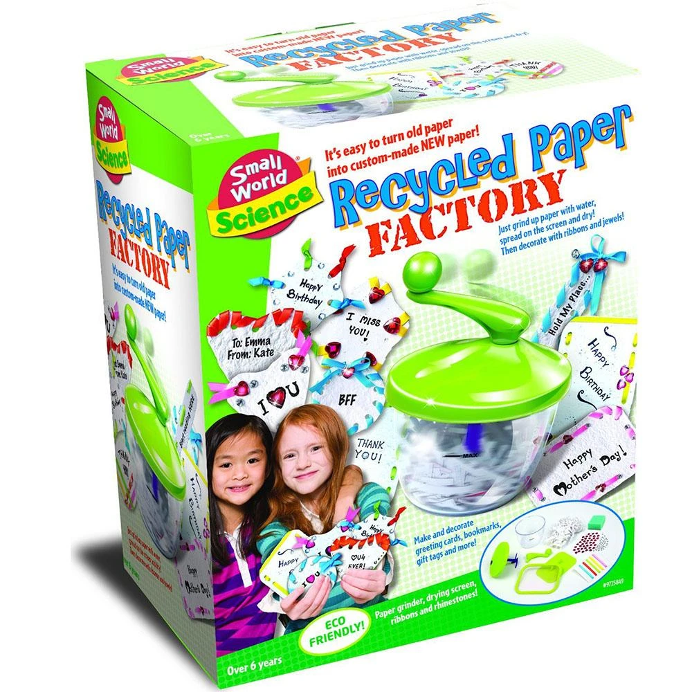 Theatrix Science STEM Toys Kids Paper Recycling Factory Kit 5 Theatrix Science STEM Toys Kids Paper Recycling Factory Kit
