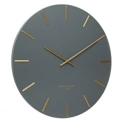 PS Home & Living Executive Gifts Luca Charcoal Gold Minimalist Silent Wall Clock 7 PS Home & Living Executive Gifts Luca Charcoal Gold Minimalist Silent Wall Clock