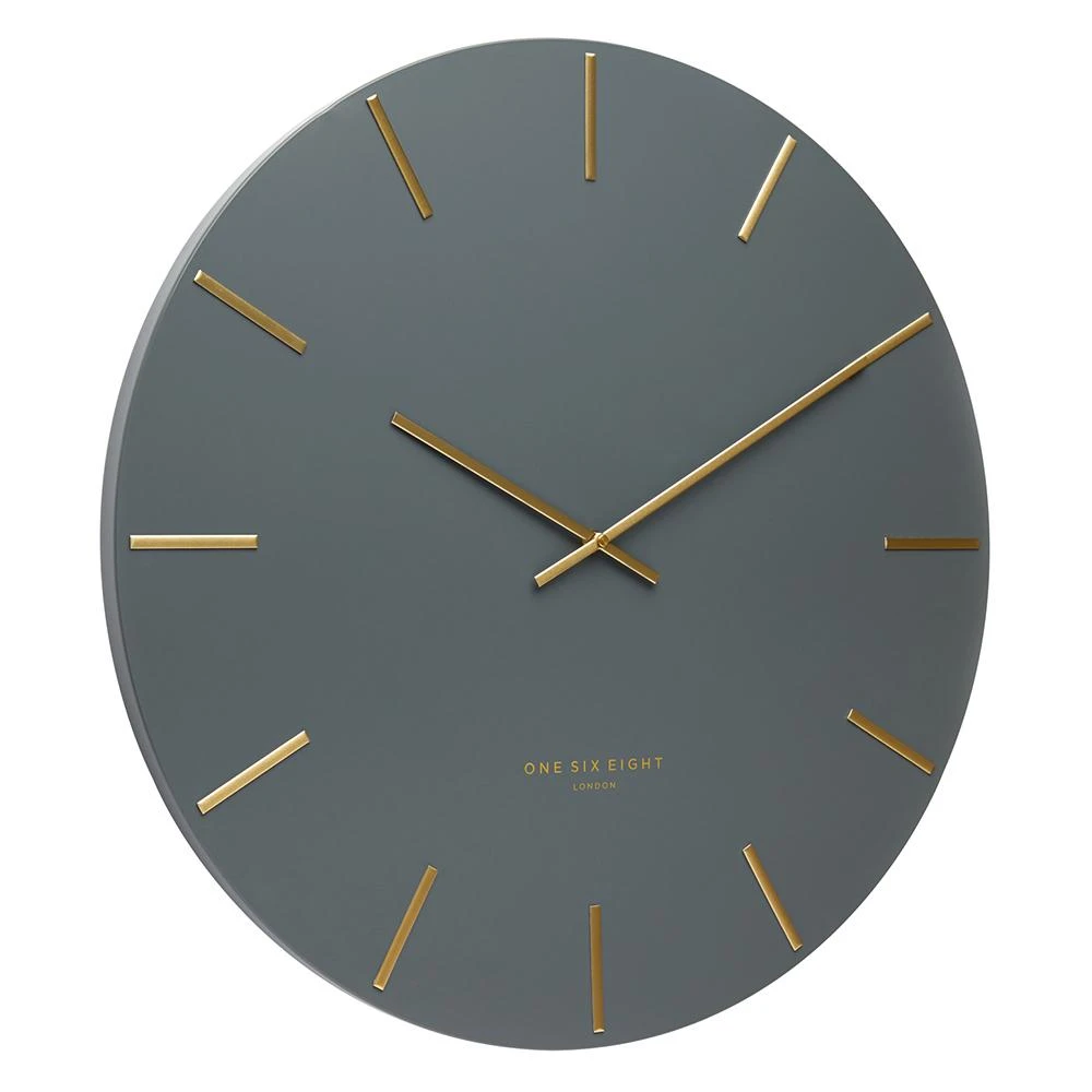 PS Home & Living Executive Gifts Luca Charcoal Gold Minimalist Silent Wall Clock 5 PS Home & Living Executive Gifts Luca Charcoal Gold Minimalist Silent Wall Clock