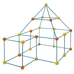 Outliving Kids DIY Build & Play Construction Fort Kit 72pc