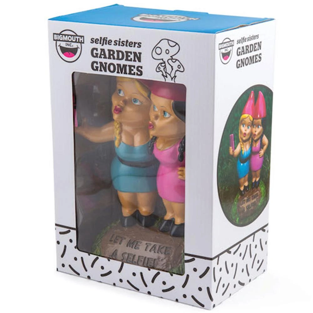 William Valentine Gifts For Sisters The Selfie Sisters Garden Gnome 6 William Valentine Gifts For Sisters The Selfie Sisters Garden Gnome