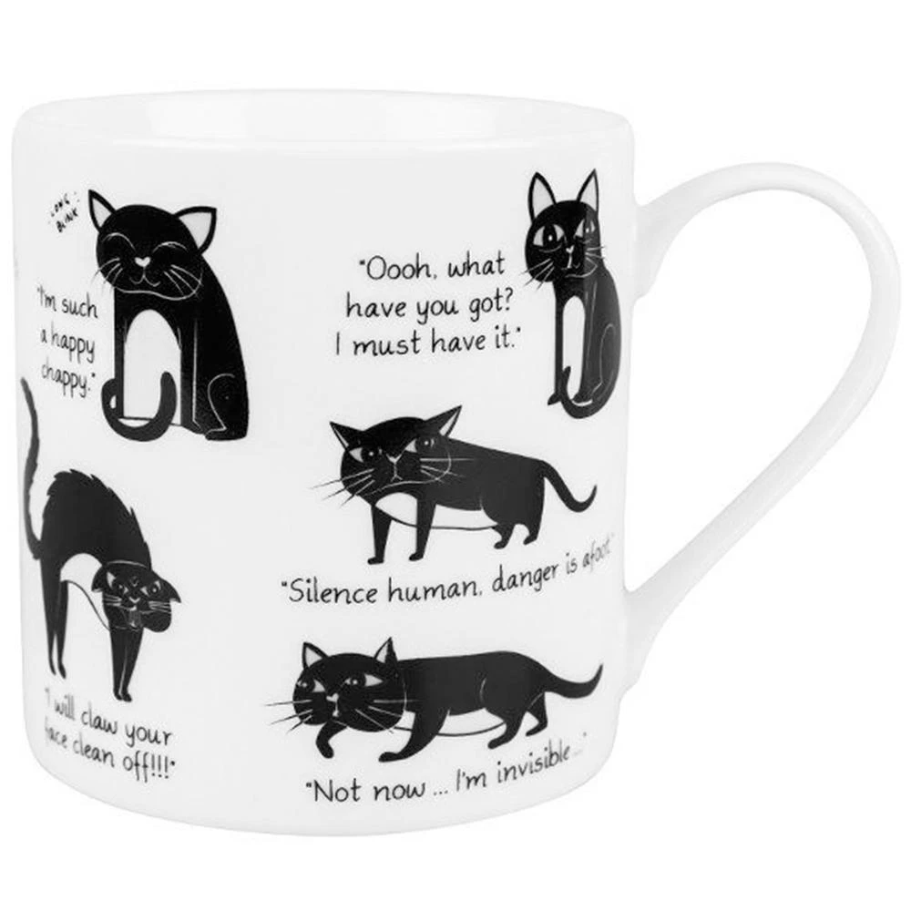 Curated Office Gifts 'Cattitude' Guide To Cat Moods Mug 4 Curated Office Gifts 'Cattitude' Guide To Cat Moods Mug