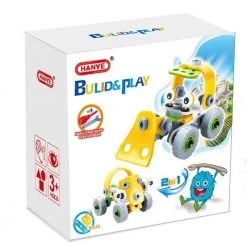 Johnco 2-in-1 Bulldozer Soft Block Build & Play Model Kit 56 Pieces 7 Johnco 2-in-1 Bulldozer Soft Block Build & Play Model Kit 56 Pieces