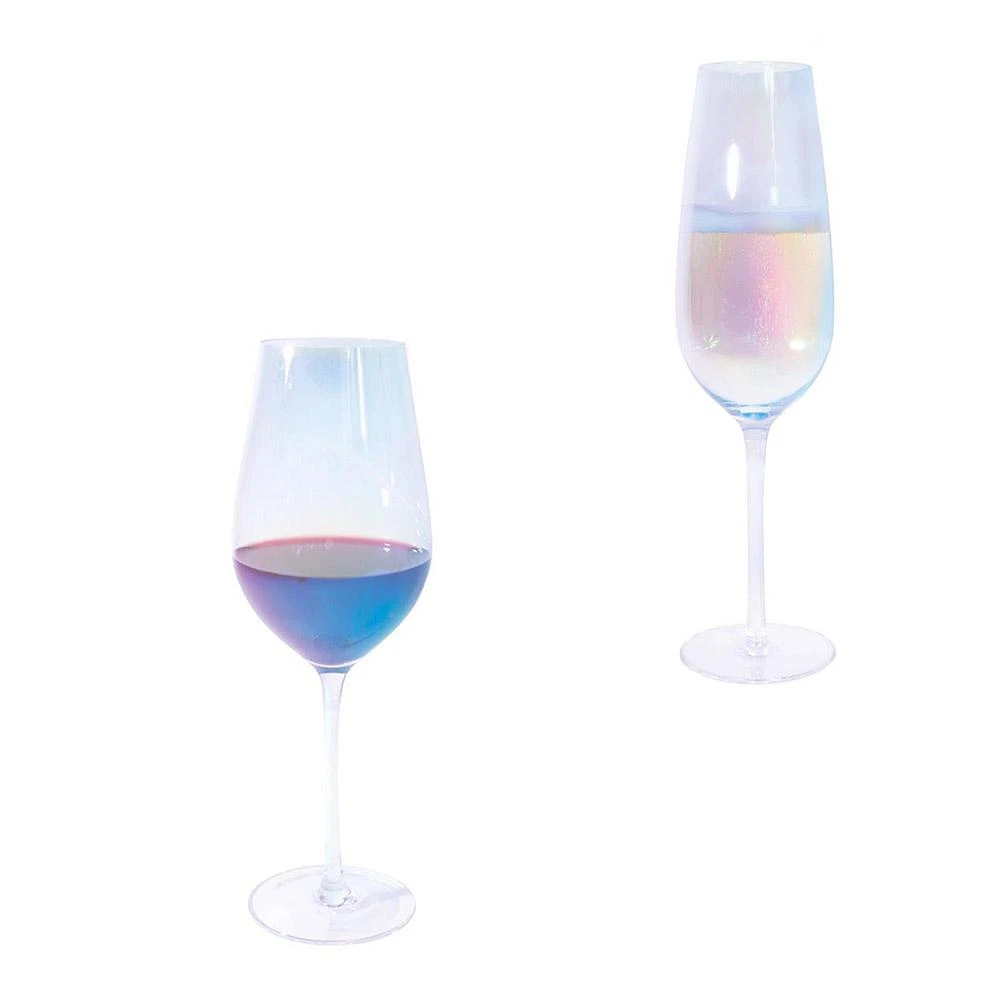 IsAlbi Giant Products Iridescent Oversized Wine & Champagne Glasses 750ml 4 IsAlbi Giant Products Iridescent Oversized Wine & Champagne Glasses 750ml