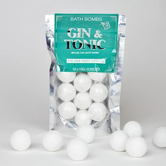 William Valentine Gifts For Sisters Gin & Tonic Scented Bath Bombs 3 William Valentine Gifts For Sisters Gin & Tonic Scented Bath Bombs