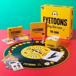 Curated EyeToons - Guess The Song Family Card Game Gifts For Sisters