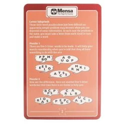 Curated Mensa Genius Test Card Game Gifts For Boys