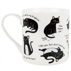 Curated Office Gifts 'Cattitude' Guide To Cat Moods Mug 9 Curated Office Gifts 'Cattitude' Guide To Cat Moods Mug