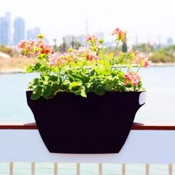 Greenbo Balcony Railing Plant Pot | XL