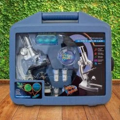 Heebiejeebies 30-Piece Microscope Set With 1200x Magnification! Science STEM Toys