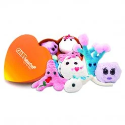 Heebiejeebies Mini Microbes Heart Gift Box | Giant Microbes 7 Heebiejeebies Mini Microbes Heart Gift Box | Giant Microbes