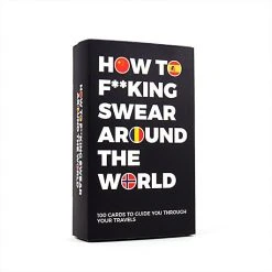 William Valentine How To F#cking Swear Around The World Cards Man Cave Gifts