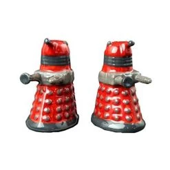 Ikon Collectables Doctor Who Dalek Ceramic Salt & Pepper Shakers Gifts For Sisters