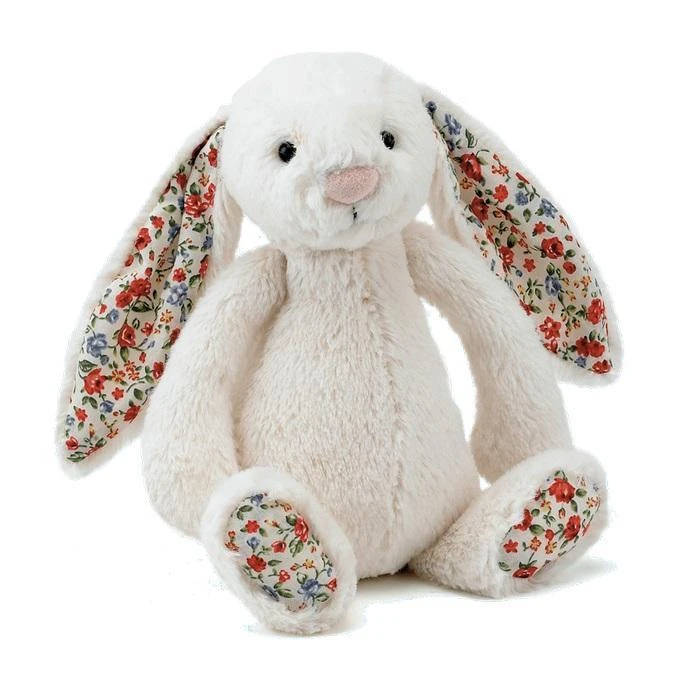 IsAlbi Jellycat Cream Blossom Bashful Bunny 4 IsAlbi Jellycat Cream Blossom Bashful Bunny