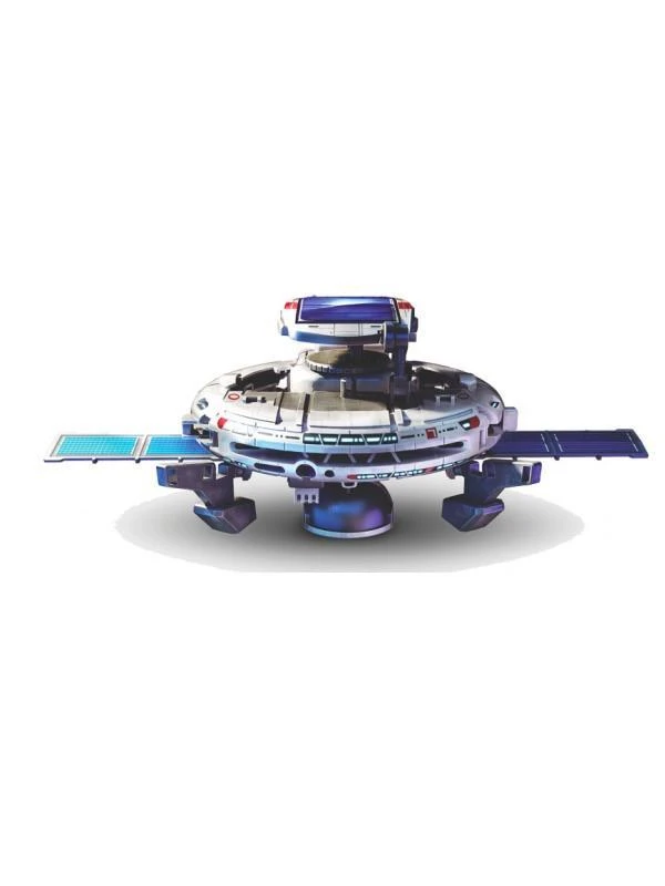 Johnco Science STEM Toys 7-in-1 Solar Rechargeable Space Fleet Robot Kit 7 Johnco Science STEM Toys 7-in-1 Solar Rechargeable Space Fleet Robot Kit