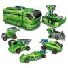 Johnco Science STEM Toys 7-in-1 Solar Rechargeable Vehicle Construction Station Kit