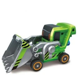 Johnco Science STEM Toys 7-in-1 Solar Rechargeable Vehicle Construction Station Kit