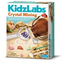 Johnco Crystal Mining Kit For Kids Science STEM Toys