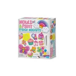 Johnco Gifts For Girls Mould & Paint Fridge Magnets Kit