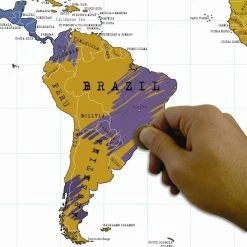 IsAlbi Office Gifts My Travel Scratch Map 14 IsAlbi Office Gifts My Travel Scratch Map