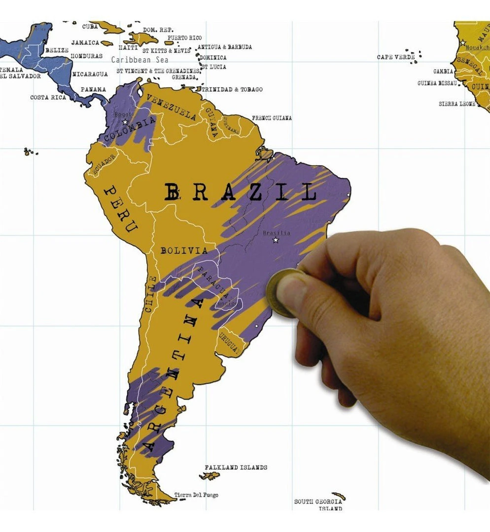 IsAlbi Office Gifts My Travel Scratch Map 6 IsAlbi Office Gifts My Travel Scratch Map