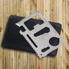Mdi 10-in-1 Stainless Steel Credit Card Multi-Tool Gadgets For Him