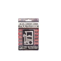 Mdi 10-in-1 Stainless Steel Credit Card Multi-Tool Gadgets For Him