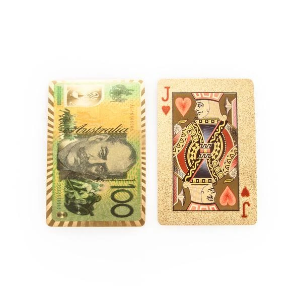 Mdi 24 Carat Gold Plated $100 Bill Playing Cards Man Cave Gifts 4 Mdi 24 Carat Gold Plated $100 Bill Playing Cards Man Cave Gifts