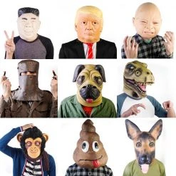 Mdi Dinosaurs Fancy Dress Costume Party Masks - 9 Styles!