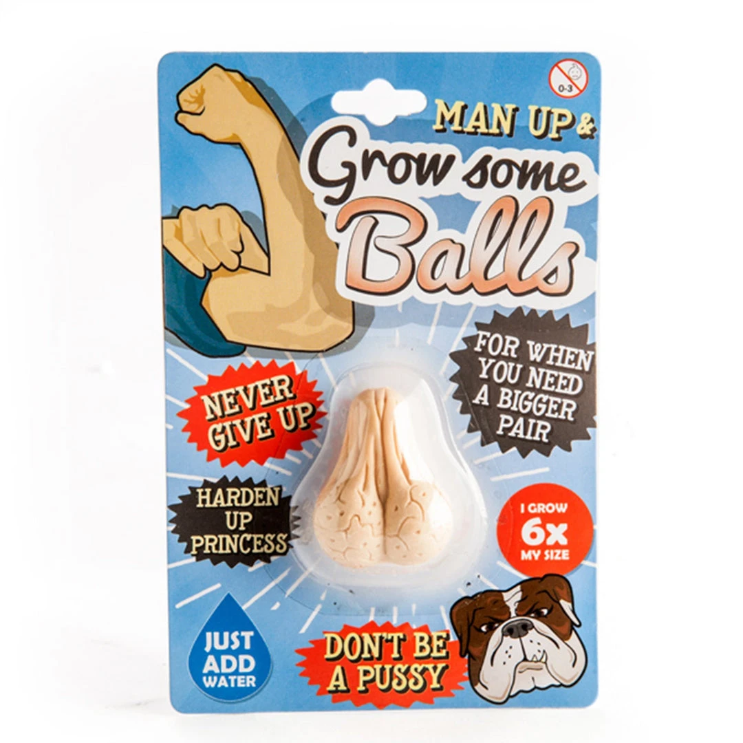 Mdi Mens Novelty Gifts Grow Some Balls - Just Add Water! 5 Mdi Mens Novelty Gifts Grow Some Balls - Just Add Water!