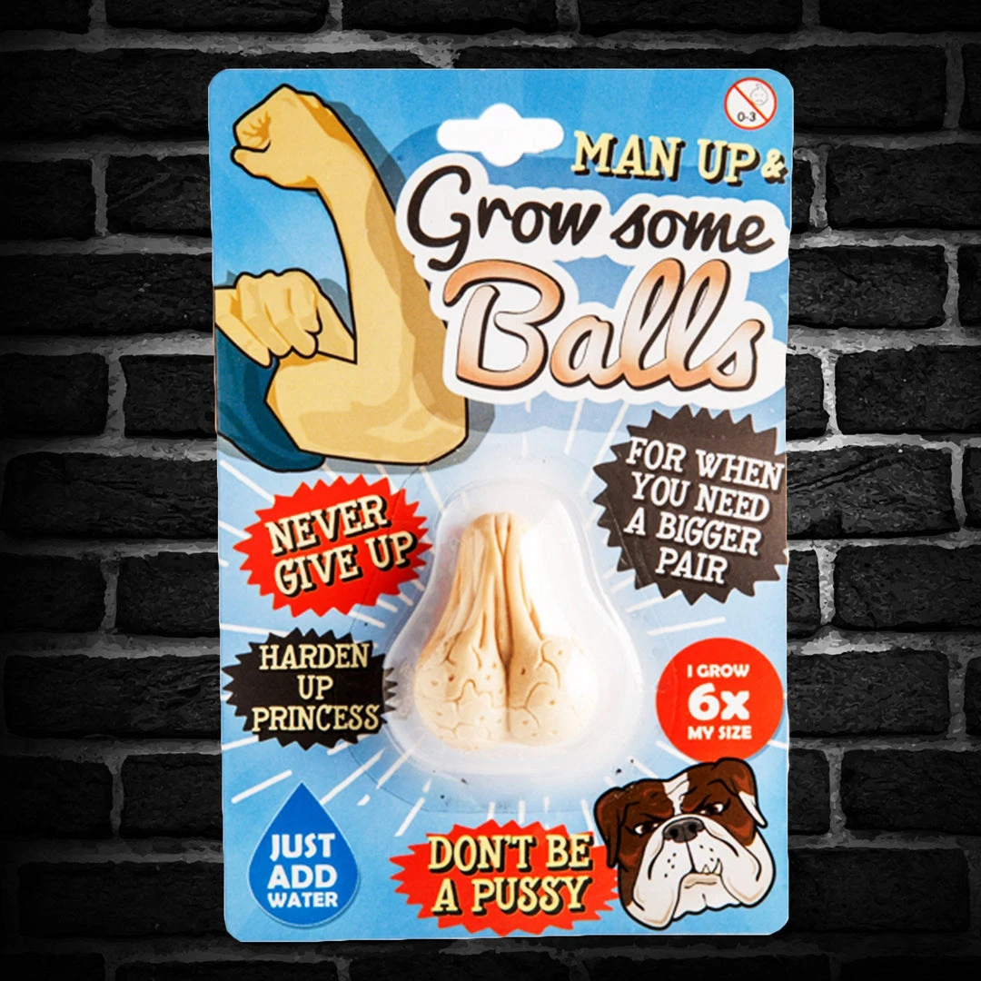 Mdi Mens Novelty Gifts Grow Some Balls - Just Add Water! 3 Mdi Mens Novelty Gifts Grow Some Balls - Just Add Water!