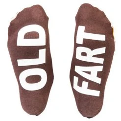 Mdi Old Fart Sandal Socks Mens Novelty Gifts