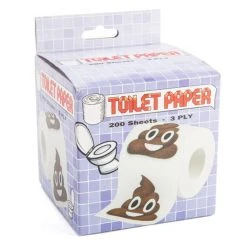 Mdi Smiley Poo Emoji Toilet Paper Office Gifts