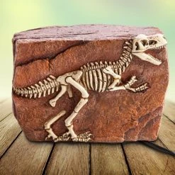 Mdi T-Rex Fossil Table Lamp Science STEM Toys