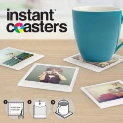 William Valentine Gifts For Sisters Customisable Glass Photo Coasters