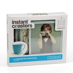 William Valentine Gifts For Sisters Customisable Glass Photo Coasters