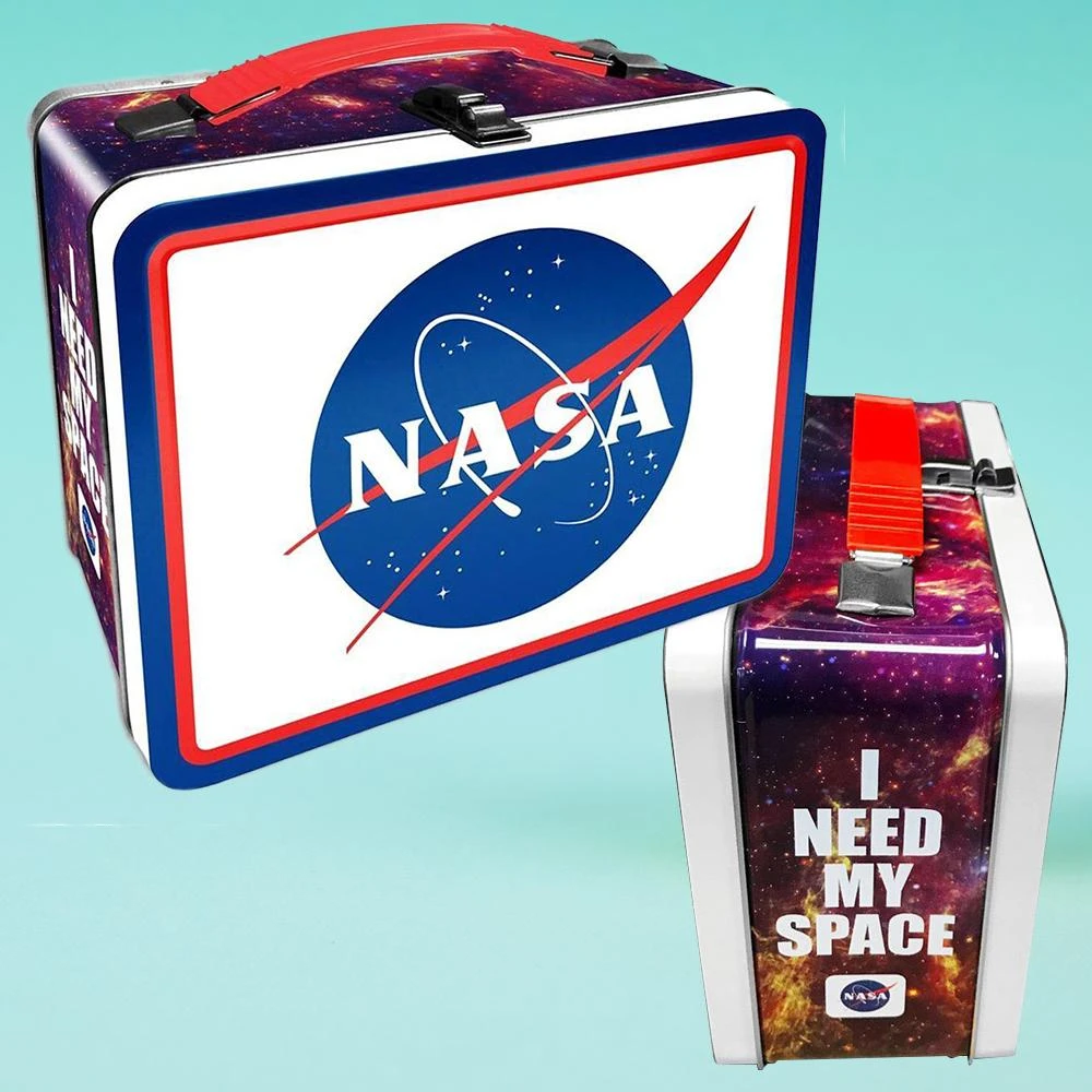 VR Distribution NASA Retro Tin Lunch Box 3 VR Distribution NASA Retro Tin Lunch Box