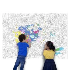 Outliving OMY Huge Cosmos Galaxy Colouring Poster - 115 X 80cm