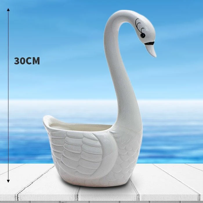 Outliving Large Swan Planter Pot Sports And Outdoors 3 Outliving Large Swan Planter Pot Sports And Outdoors