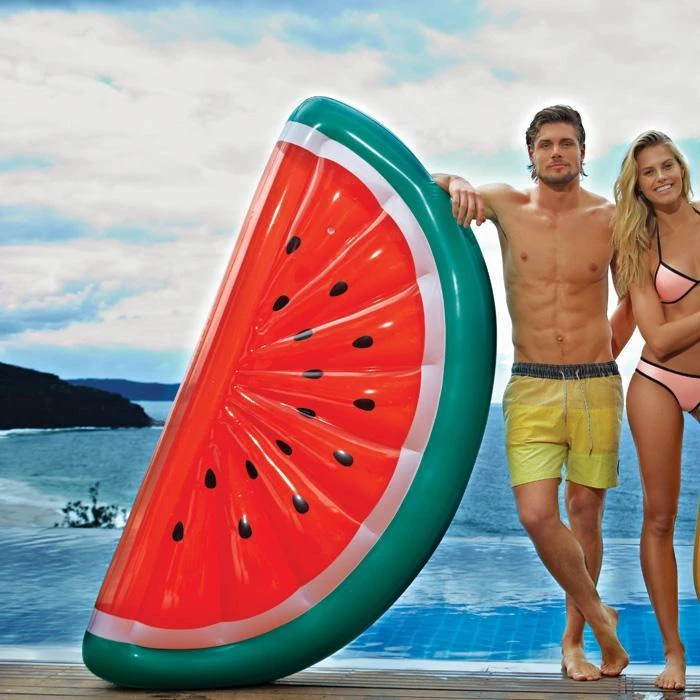 SunnyLife Giant Inflatable Watermelon Pool Raft Float 3 SunnyLife Giant Inflatable Watermelon Pool Raft Float