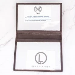 Yellow Octopus Personalised Personalised Brown Leather Passport Cover Personalised Birthday Gifts