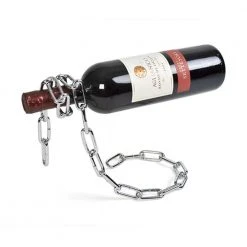 Optoco Peleg Design Magic Chain Bottle Holder Man Cave Gifts