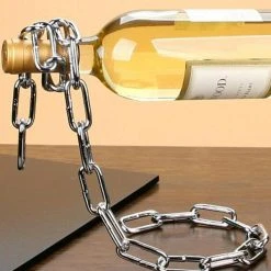 Optoco Peleg Design Magic Chain Bottle Holder Man Cave Gifts