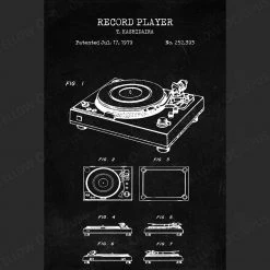 Yellow Octopus Exclusives - Prints Man Cave Gifts Turntable Patent Prints Wall Art | Set Of 3