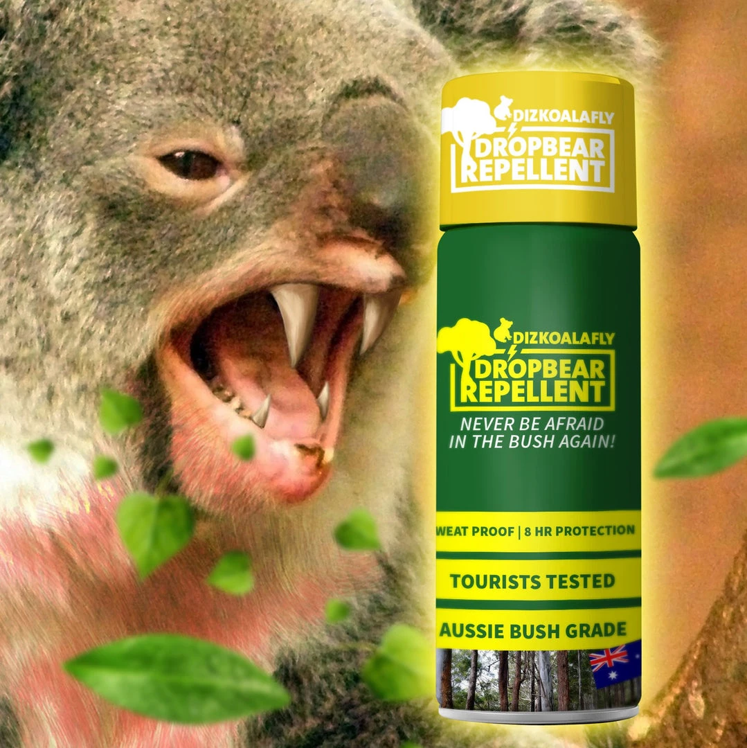 Yellow Octopus Everything Bush Grade Dropbear Repellent | 8 Hour Protection 3 Yellow Octopus Everything Bush Grade Dropbear Repellent | 8 Hour Protection