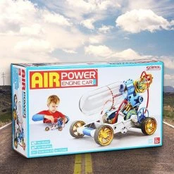 Johnco Air Powered Engine Car For Kids Science STEM Toys