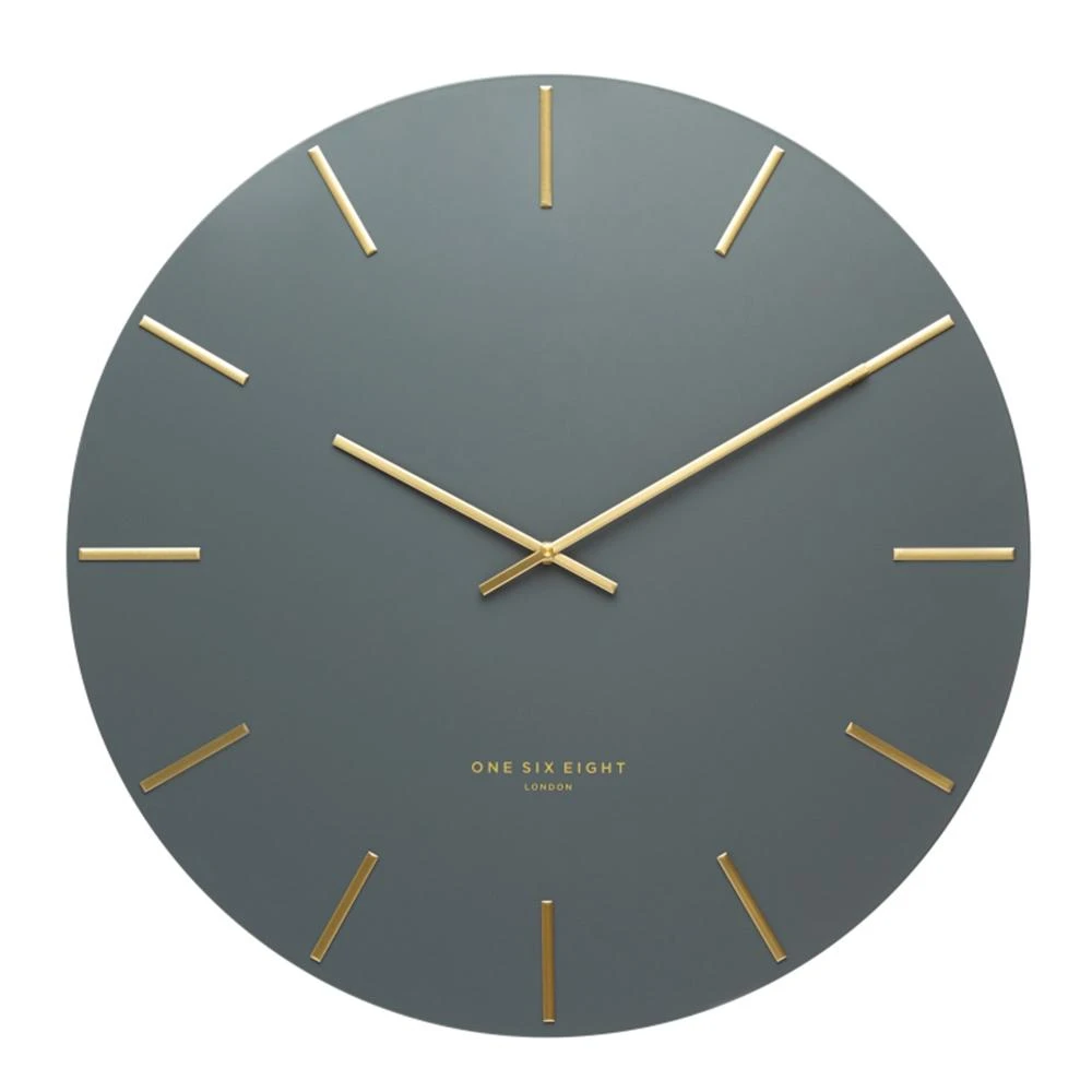 PS Home & Living Executive Gifts Luca Charcoal Gold Minimalist Silent Wall Clock 3 PS Home & Living Executive Gifts Luca Charcoal Gold Minimalist Silent Wall Clock