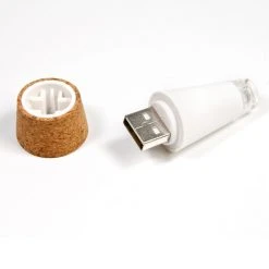 UNTIL Suck UK Rechargeable USB Bottle Light Glow Cork Man Cave Gifts