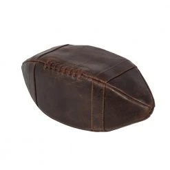 ThumbsUp! Mens Luxe Leather Football Washbag