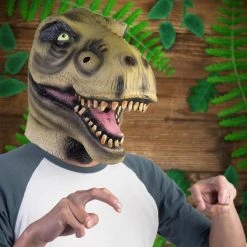 Mdi Dinosaurs Fancy Dress Costume Party Masks - 9 Styles!
